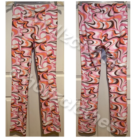 NWOT FP Movement x Onzie Pink Retro Print Mini Bell SET - Picture 8 of 14